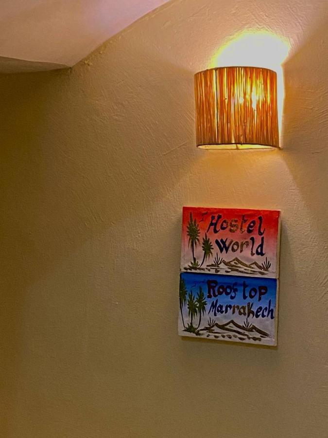 Hostel World Rooftop Marrakech Marrakesh Exterior photo